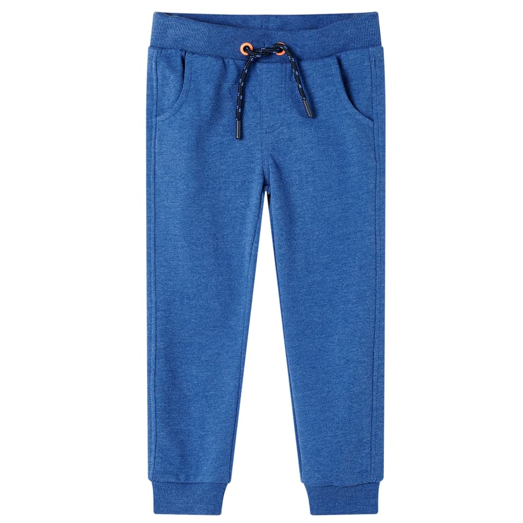 VidaXL Pantalon de survêtement pour enfants 140 bleu foncé
