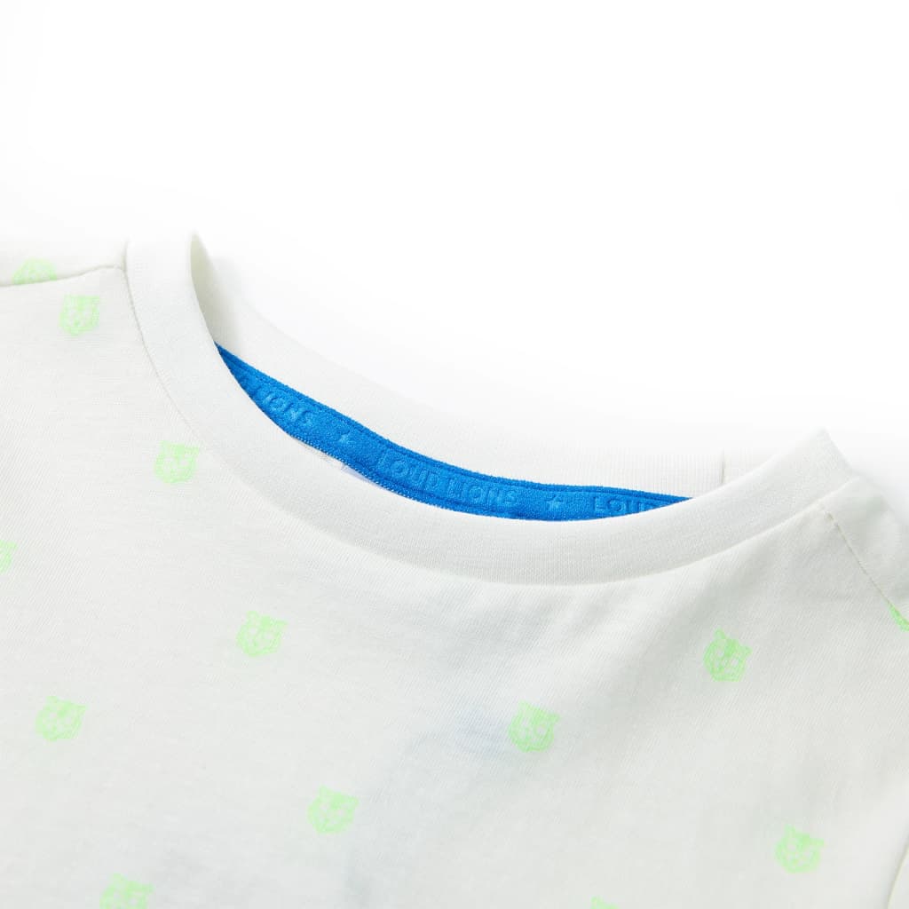 VidaXL Chemise enfant 140 écru