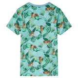 VidaXL Chemise enfant 104 vert clair mélangé