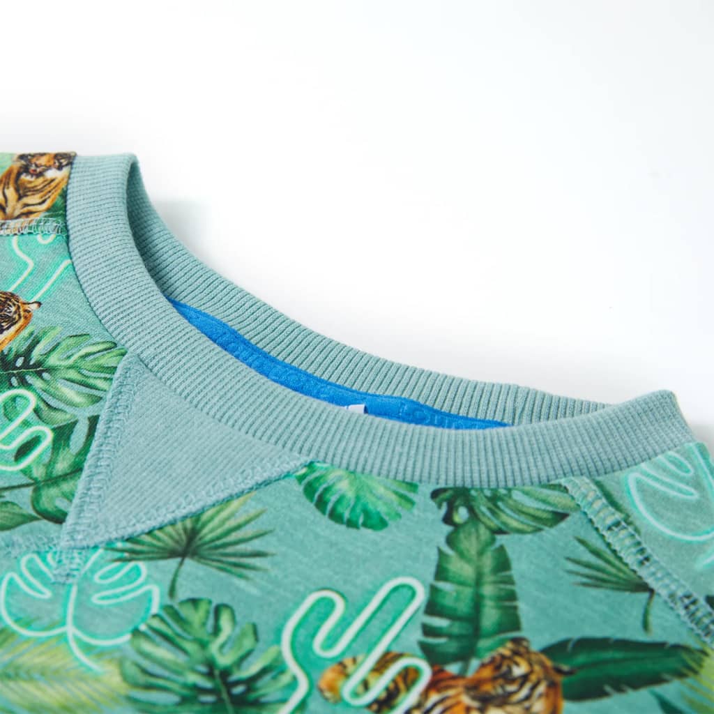 VidaXL Pull enfant 104 vert clair mélangé