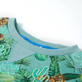 VidaXL Pull enfant 104 vert clair mélangé