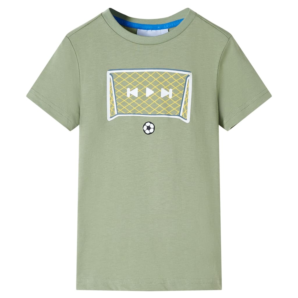 VidaXL Chemise enfant 140 kaki clair