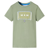 VidaXL Chemise enfant 140 kaki clair