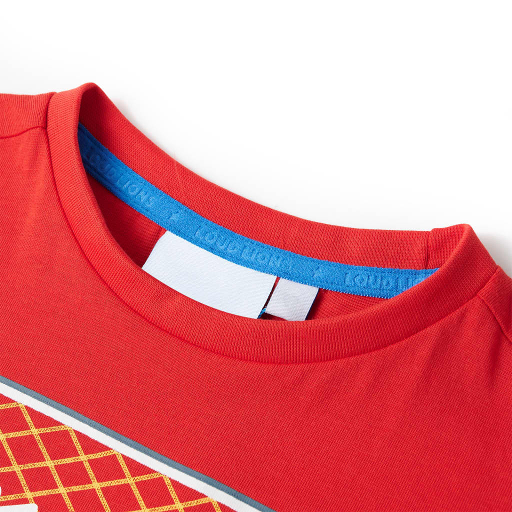 VidaXL Chemise enfant 92 rouge