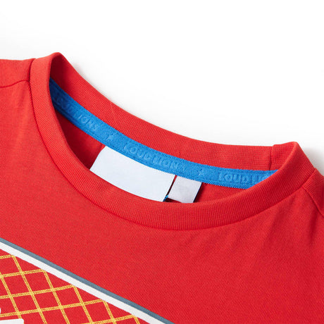 VidaXL Chemise enfant 92 rouge