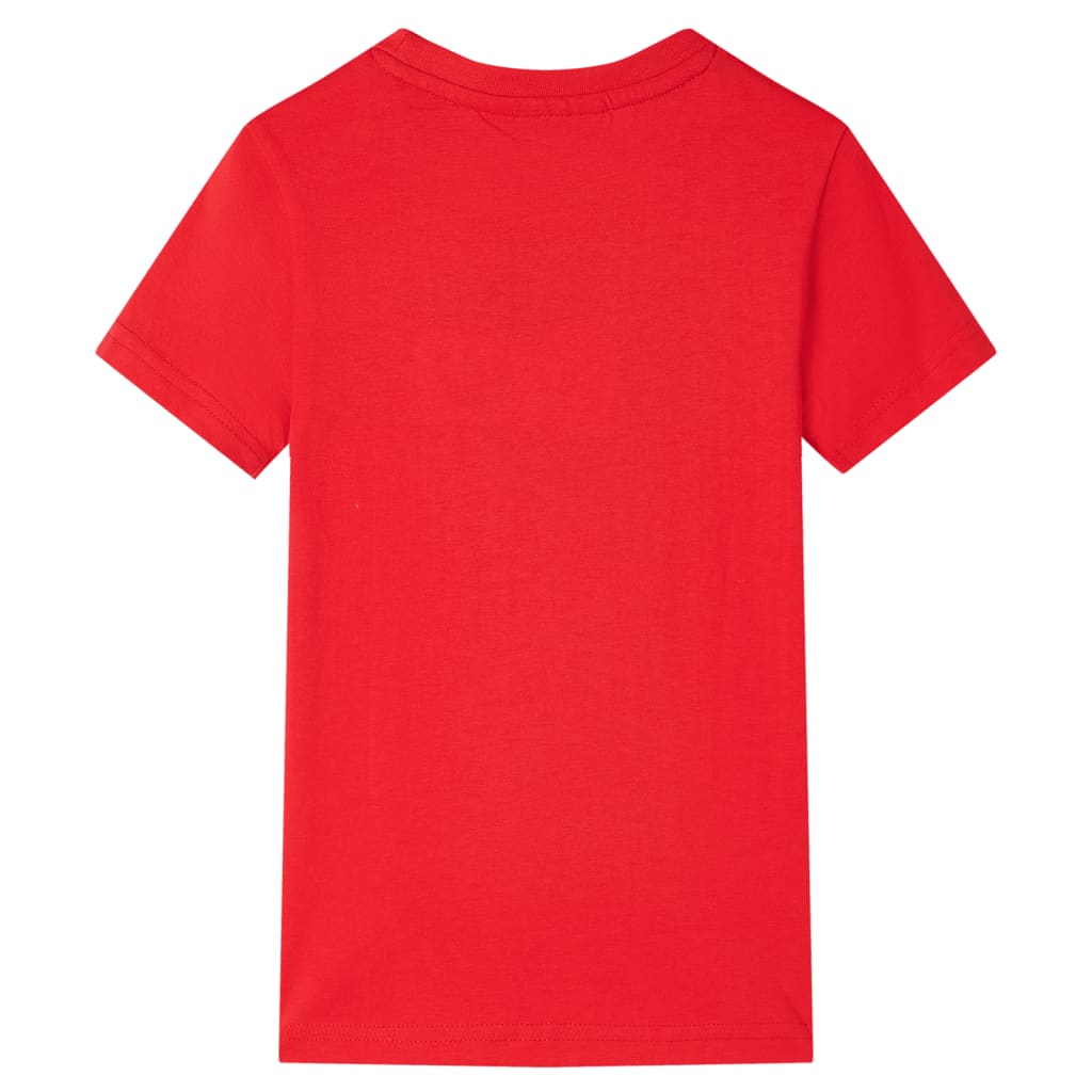 VidaXL Chemise enfant 104 rouge