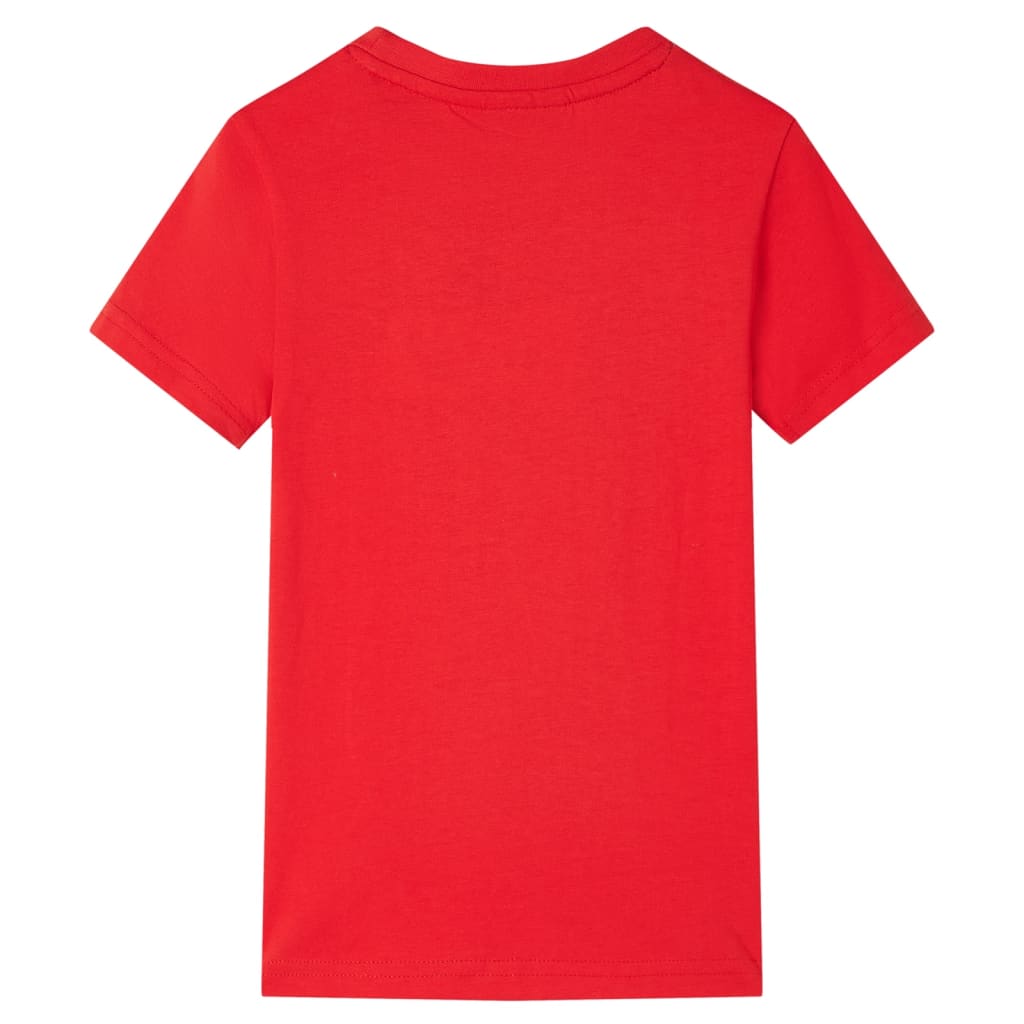VidaXL Chemise enfant 116 rouge