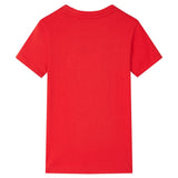 VidaXL Chemise enfant 116 rouge
