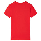 VidaXL Chemise enfant 128 rouge