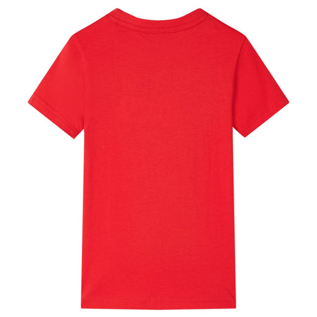 VidaXL Chemise enfant 128 rouge