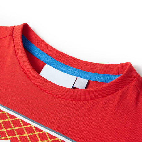 VidaXL Chemise enfant 128 rouge