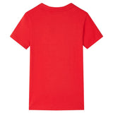 VidaXL Chemise enfant 140 rouge
