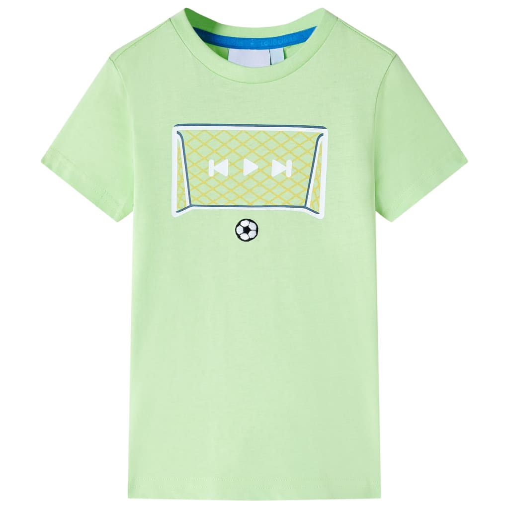 VidaXL Chemise enfant 92 vert citron