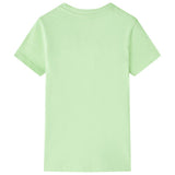 Chemise enfant VidaXL 140 vert citron