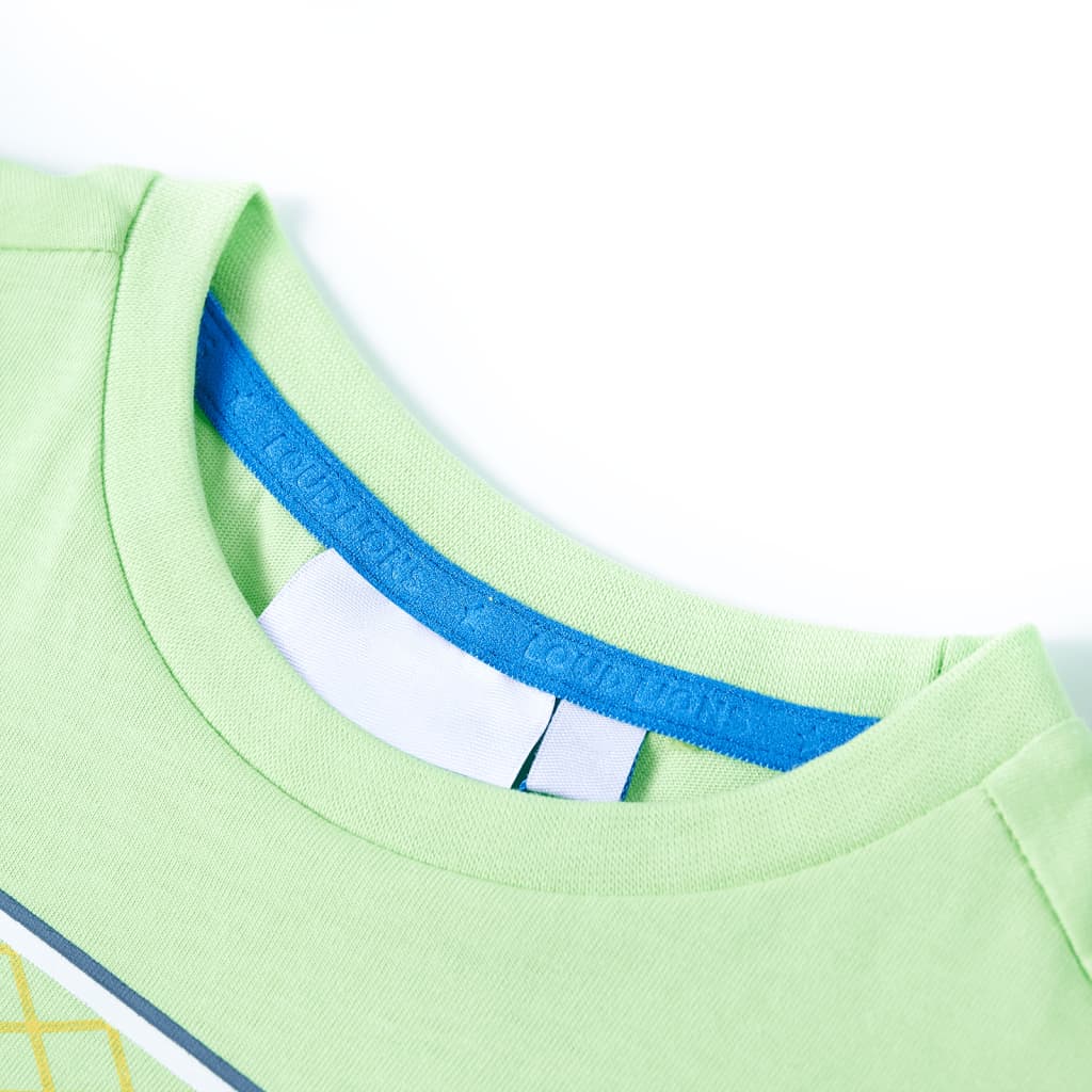 Chemise enfant VidaXL 140 vert citron