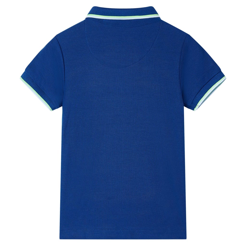 VidaXL Polo enfant 92 bleu foncé