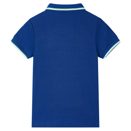 VidaXL Polo enfant 104 bleu foncé