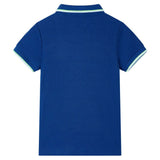 VidaXL Polo enfant 116 bleu foncé