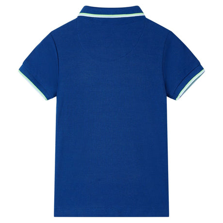 VidaXL Polo enfant 116 bleu foncé
