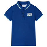 VidaXL Polo enfant 128 bleu foncé