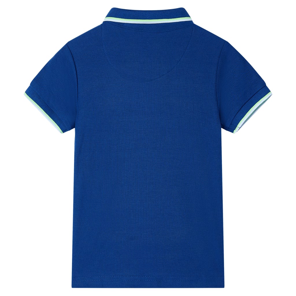 VidaXL Polo enfant 140 bleu foncé