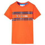 VidaXL Chemise enfant 92 orange foncé