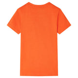 VidaXL Chemise enfant 92 orange foncé