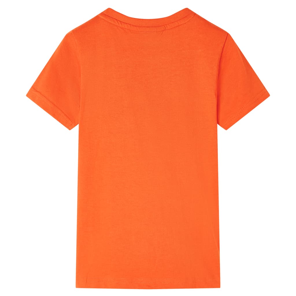 VidaXL Chemise enfant 104 orange foncé