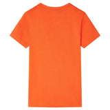 VidaXL Chemise enfant 128 orange foncé