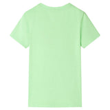 VidaXL Chemise enfant 116 vert fluo