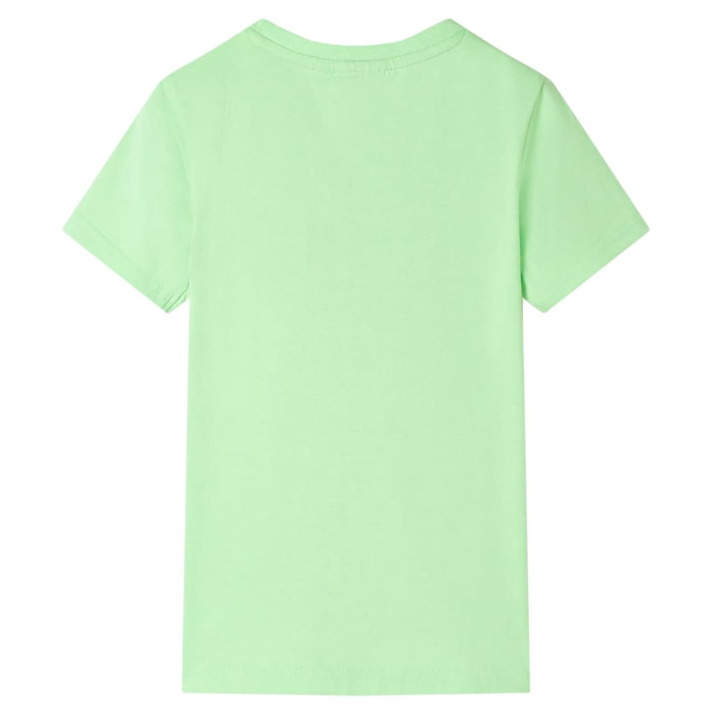 VidaXL Chemise enfant 140 vert fluo