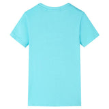 VidaXL Chemise enfant 92 bleu mer