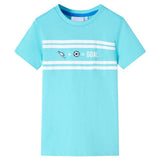 VidaXL Chemise enfant 104 bleu mer