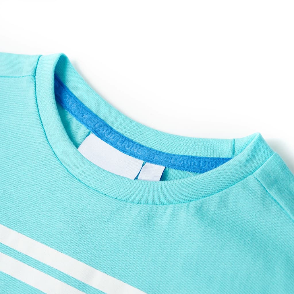 VidaXL Chemise enfant 104 bleu mer