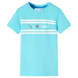 VidaXL Chemise enfant 116 bleu mer