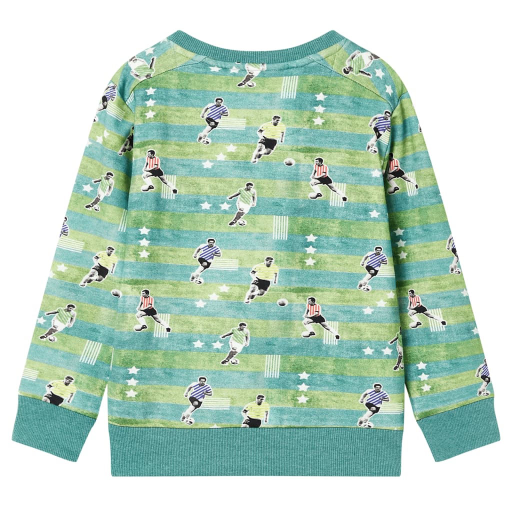 VidaXL Pull enfant 128 vert clair mélangé