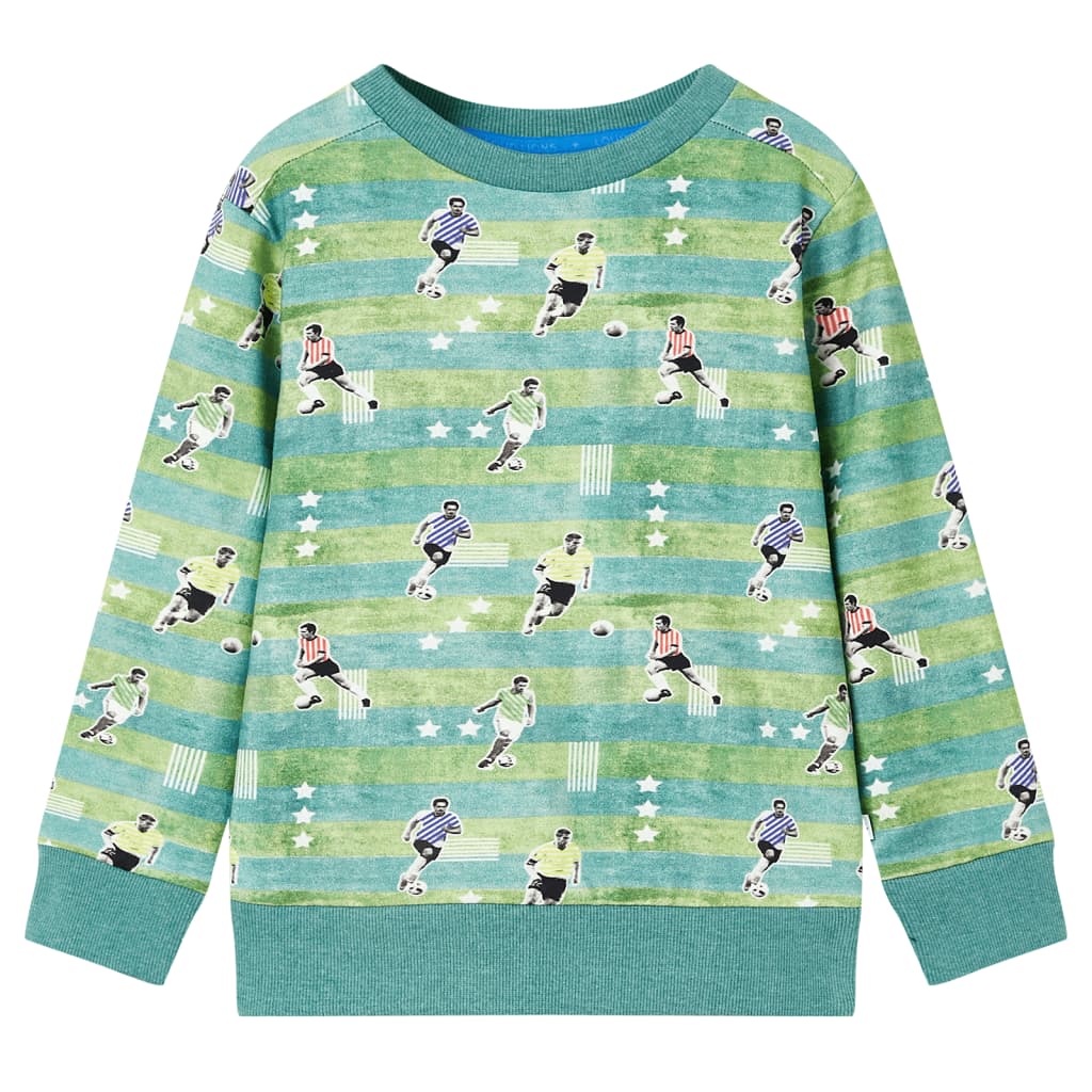 VidaXL Pull enfant 140 vert clair mélangé