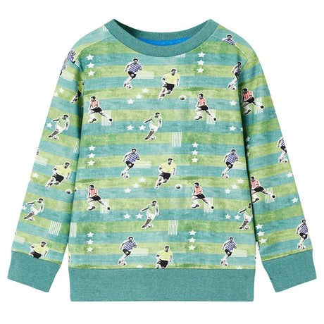 VidaXL Pull enfant 140 vert clair mélangé