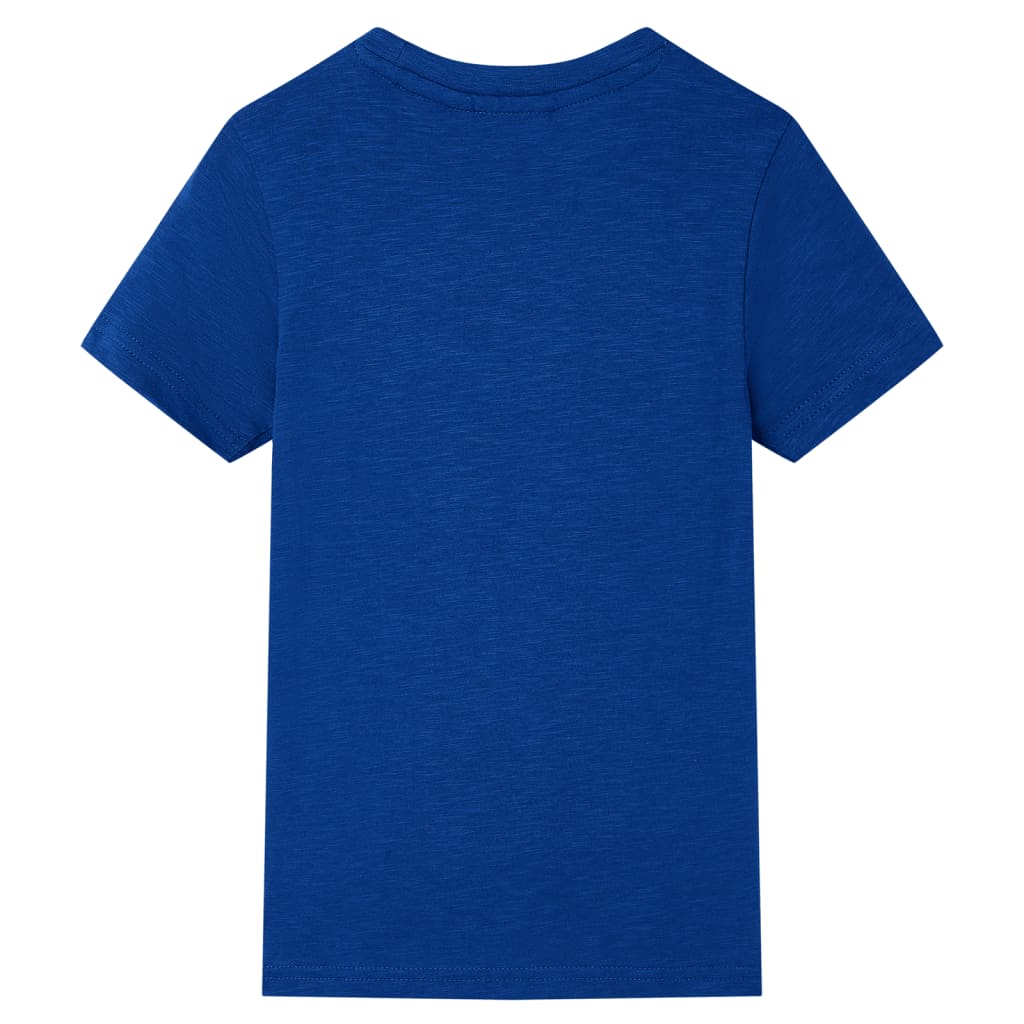 VidaXL Chemise enfant 92 bleu foncé