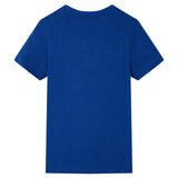 VidaXL Chemise enfant 92 bleu foncé