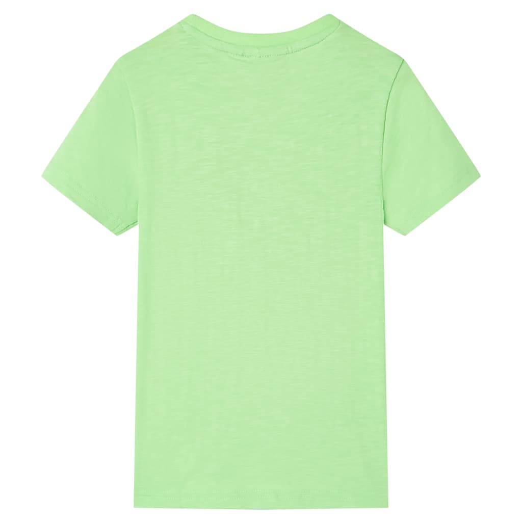 VidaXL Chemise enfant 116 vert fluo