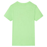 VidaXL Chemise enfant 116 vert fluo
