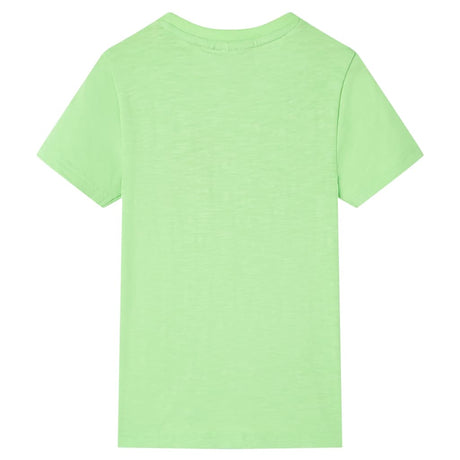 VidaXL Chemise enfant 116 vert fluo