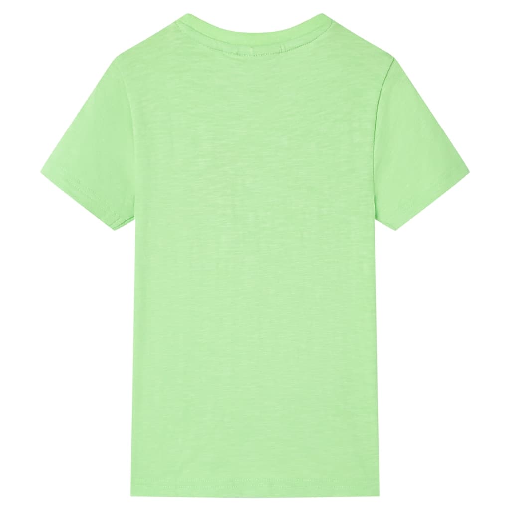 VidaXL Chemise enfant 128 vert fluo
