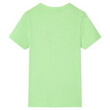 VidaXL Chemise enfant 128 vert fluo