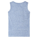 VidaXL Haut enfant 116 bleu mixte