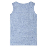 VidaXL Haut enfant 140 bleu mixte