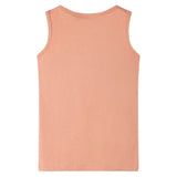 VidaXL Haut enfant 128 orange clair
