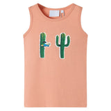 VidaXL Haut enfant 140 orange clair