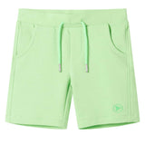 VidaXL Short enfant 92 vert fluo